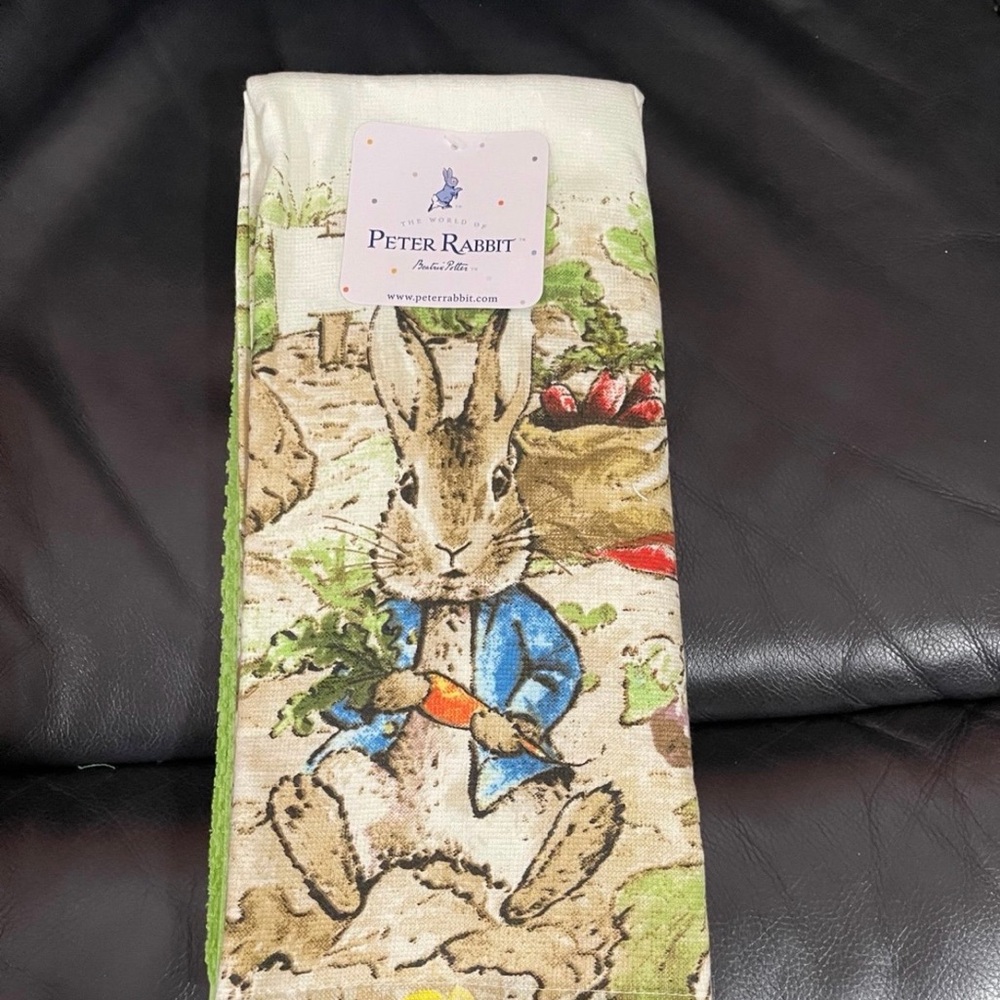 Easter Peter Rabbit Kitchen Towels, Set of 3